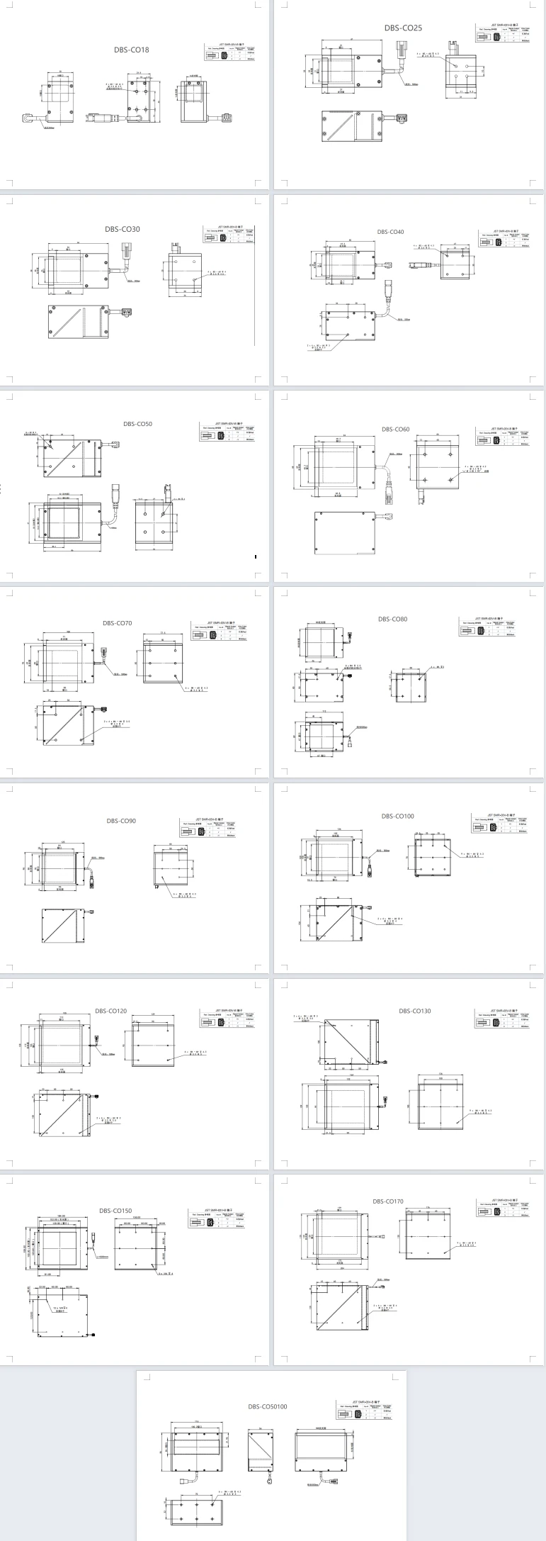 co series coaxial light source